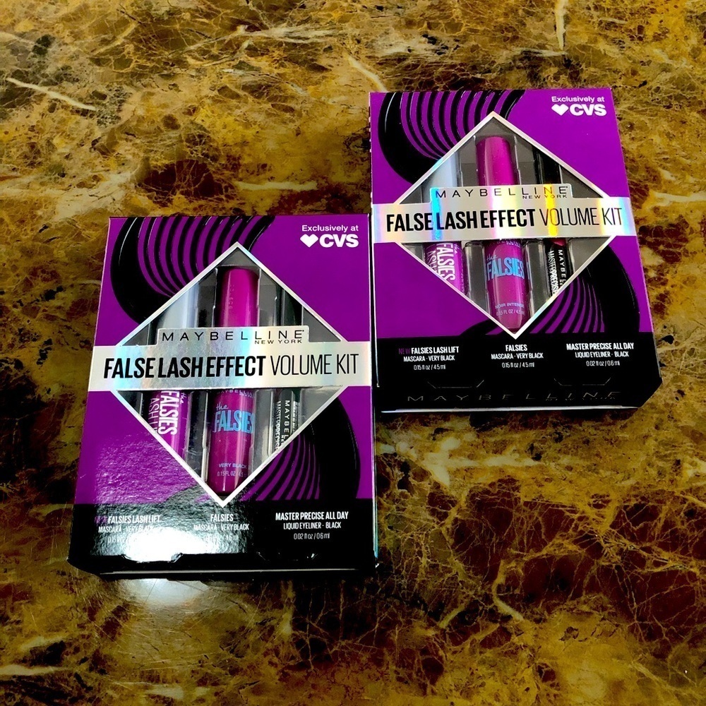 Maybelline Brand new false lash effect mascara kit​